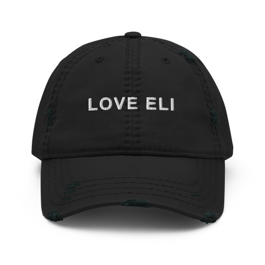 LOVE ELI "DISTRESSED" HAT