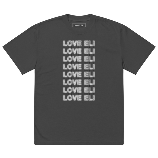 LOVE ELI "GREY" OVERSIZED TEE